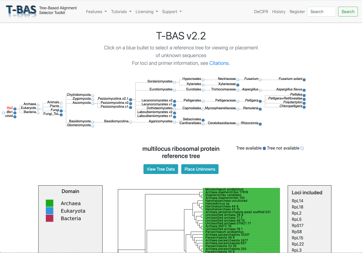 >Multi-level Phylogenetic Placement